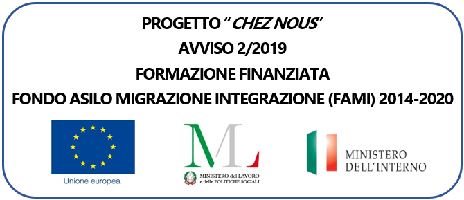 Avviso 2/2019, Chez nous, INPRIMIS Formazione