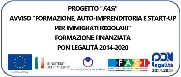 PON legalità 2014-2020, INPRIMIS Formazione, Progetto FASI